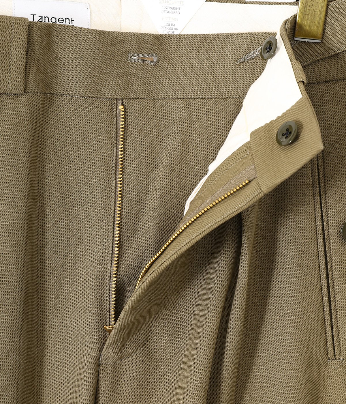 CHARLES -FRENCH ARMY ADJUSTER PANTS HARD TWIST TWILL | Tangent