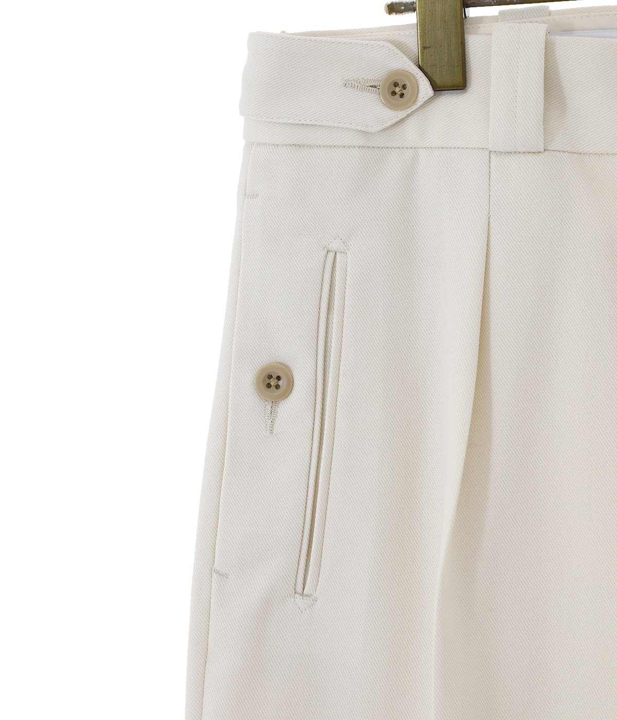 CHARLES -FRENCH ARMY ADJUSTER PANTS HARD TWIST TWILL | Tangent 