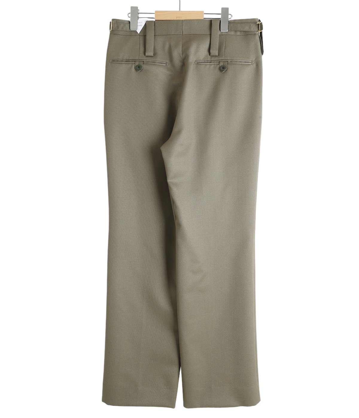 BRITISH BARRACK TROUSERS WOOL MOHAIR GABADINE | Tangent