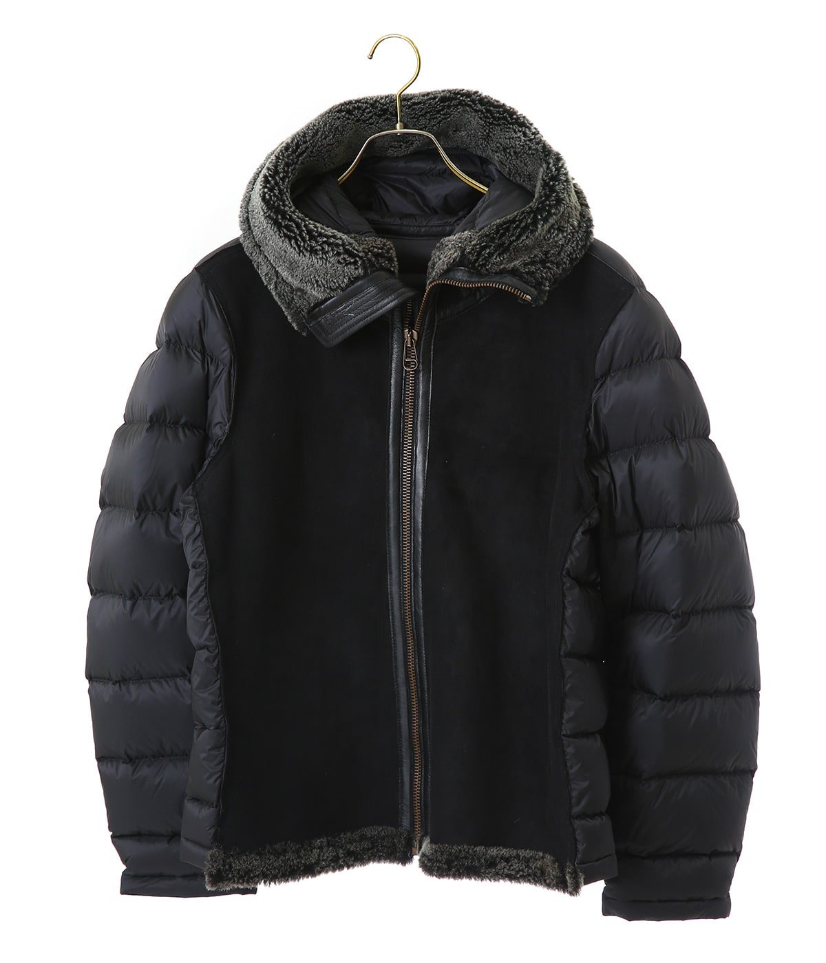 SHEARLING HOODED LINER WITH POCKET SHEARLING | Ten c(テンシー 