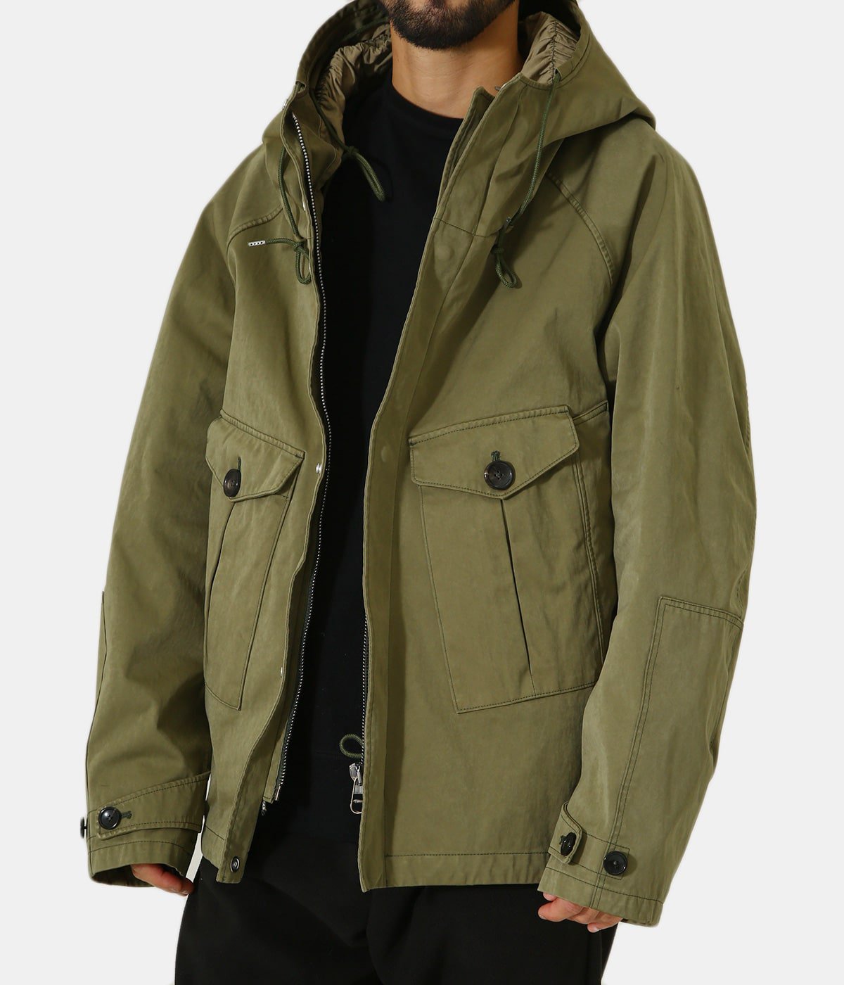 Tenc ANORAK OJJ - GARMENT DYED テンシー - ブルゾン