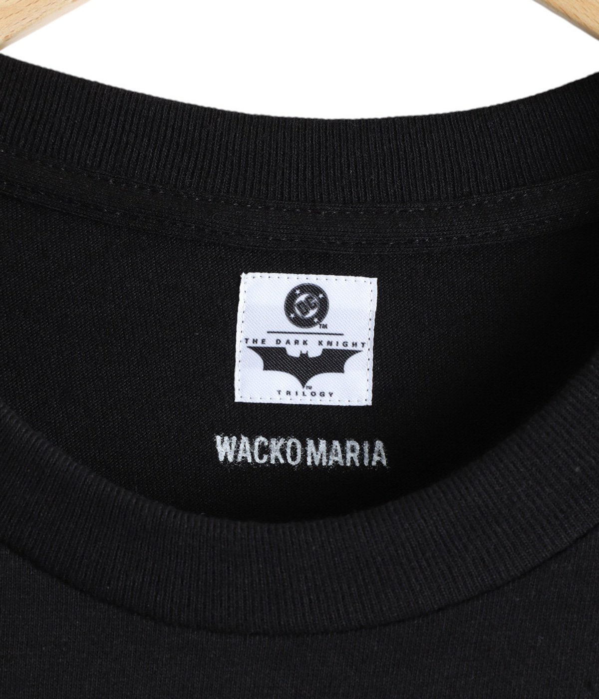 トップス WACKO MARIA DARK KNIGHT TRILOGY T-SHIRT THE DARK KNIGHT TRILOGY / CREW NECK T-SHIRT ( TYPE-1