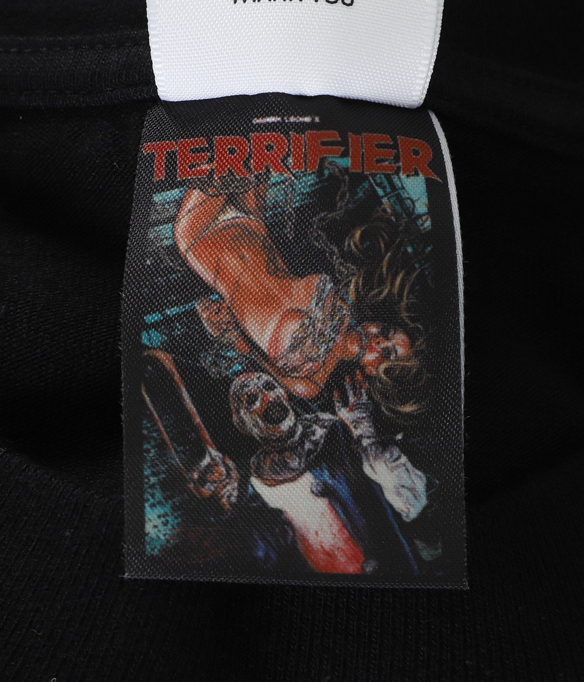 TERRIFIER / WASHED HEAVY WEIGHT CREW NECK T-SHIRT ( TYPE-2