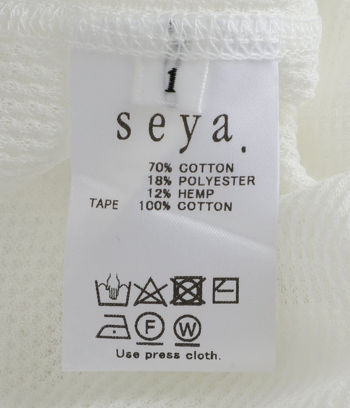 レディース】MESH SHIRT | seya.(セヤ) / トップス 長袖シャツ