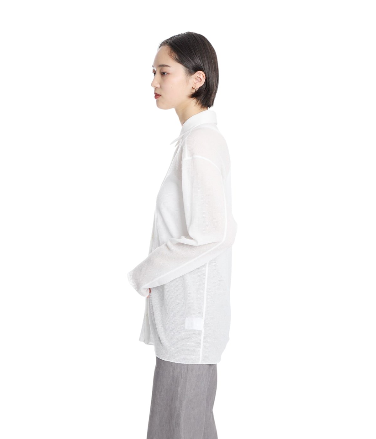 レディース】MESH SHIRT | seya.(セヤ) / トップス 長袖シャツ