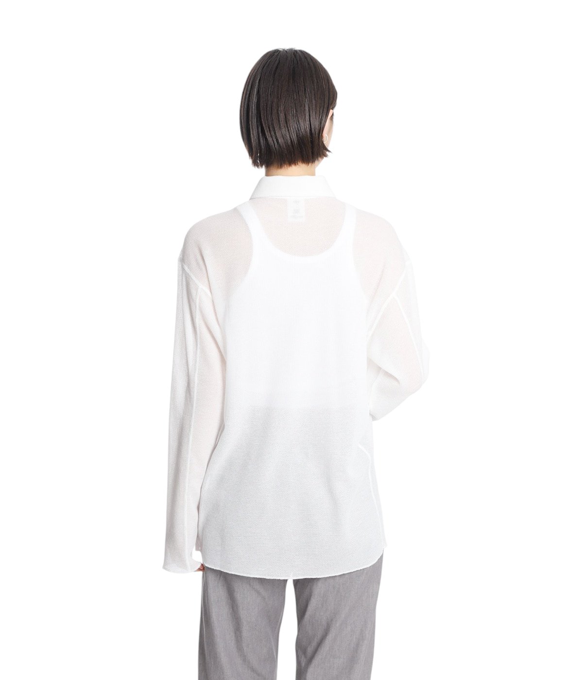 レディース】MESH SHIRT | seya.(セヤ) / トップス 長袖シャツ