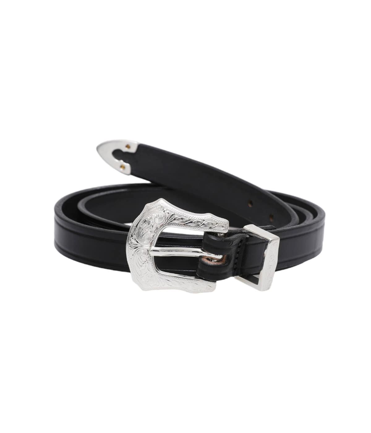 TORY LEATHER トリーレザー 3 inch 3-Piece Silver Buckle 国内正規品