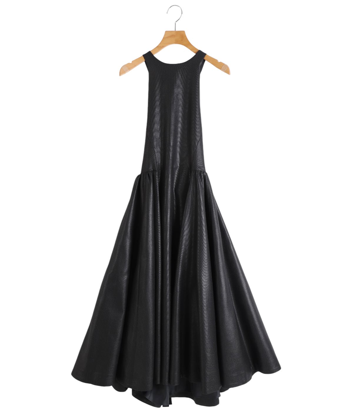 レディース】Leather-like Apron Dress | TELMA(テルマ