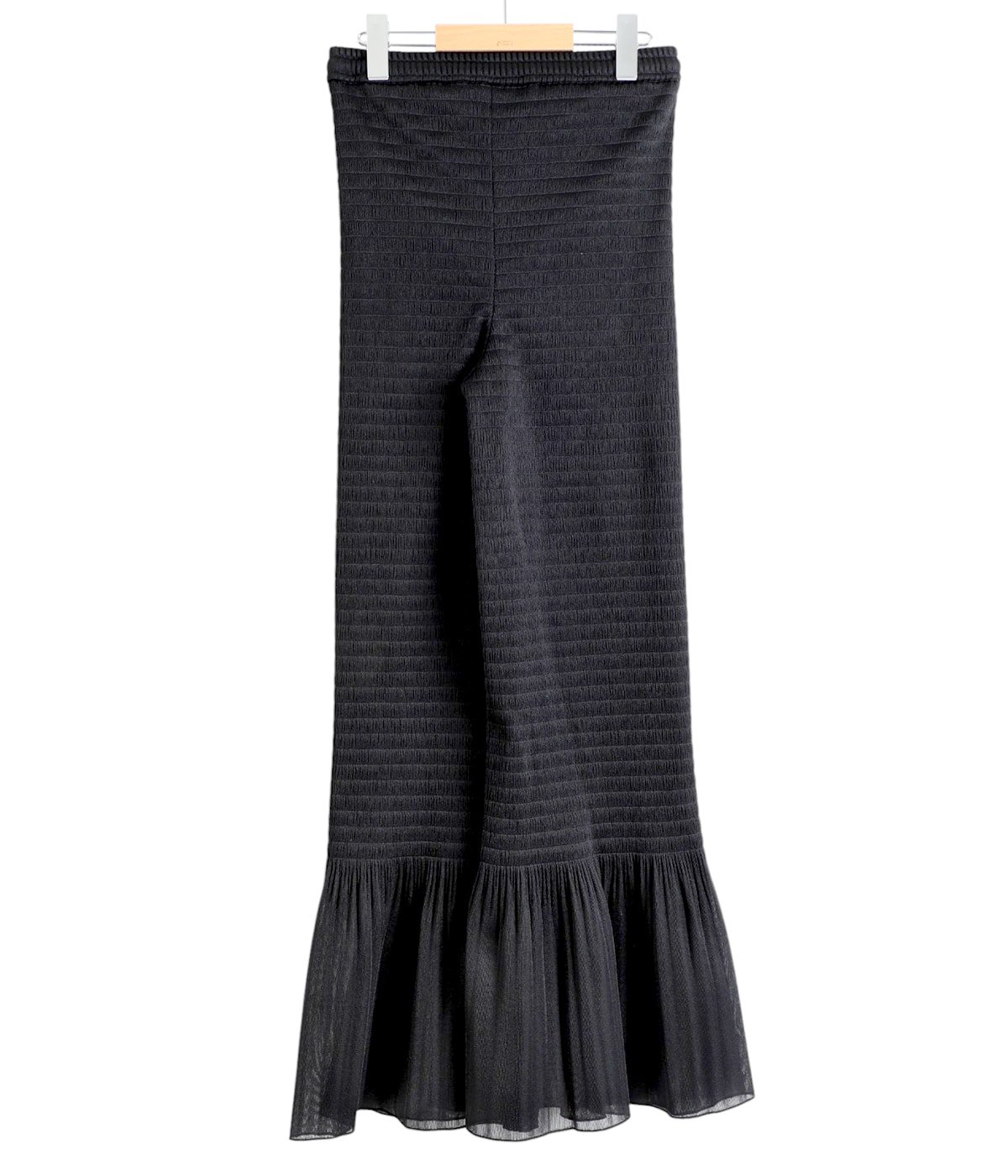 TELMA BANBOO pants ブラック レディース】Bamboo Flare Pants | TELMA(テルマ) / パンツ