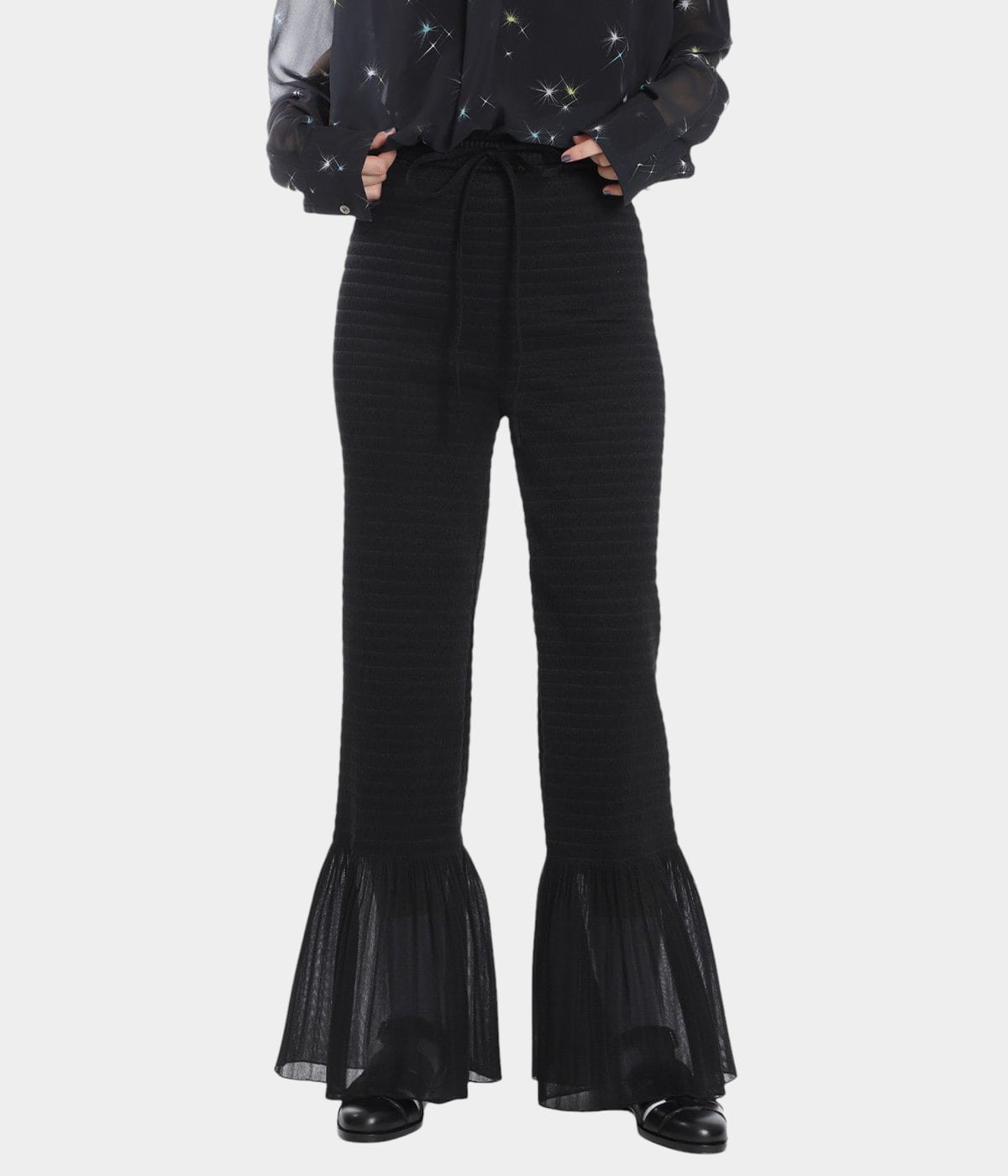TELMA バンブープリーツパンツ　✴︎値下げしました✴︎ レディース】Bamboo Flare Pants | TELMA(テルマ) / パンツ ボトムス