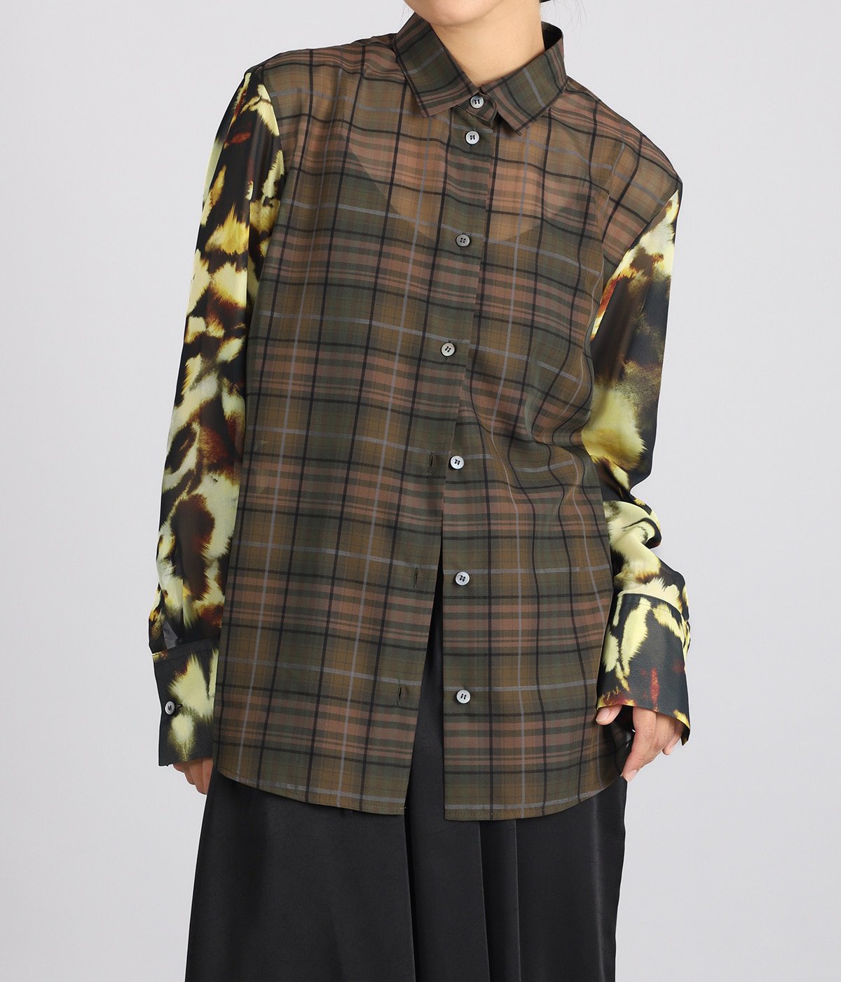 レディース】Docking Check Shirt | TELMA(テルマ) / トップス 長袖 