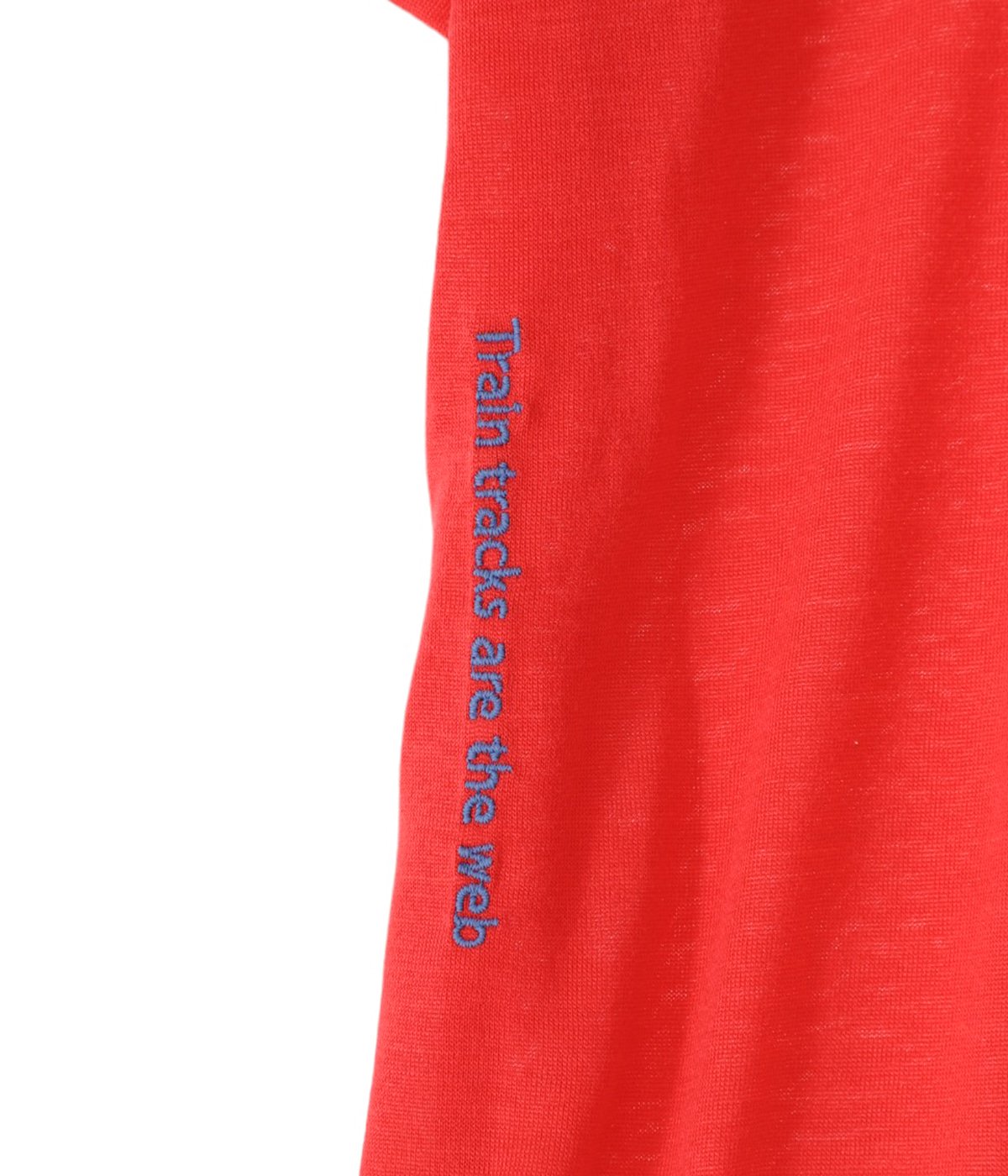 レディース】TEE SHIRT W LETTER EMBROIDERY | Baserange(ベースレンジ