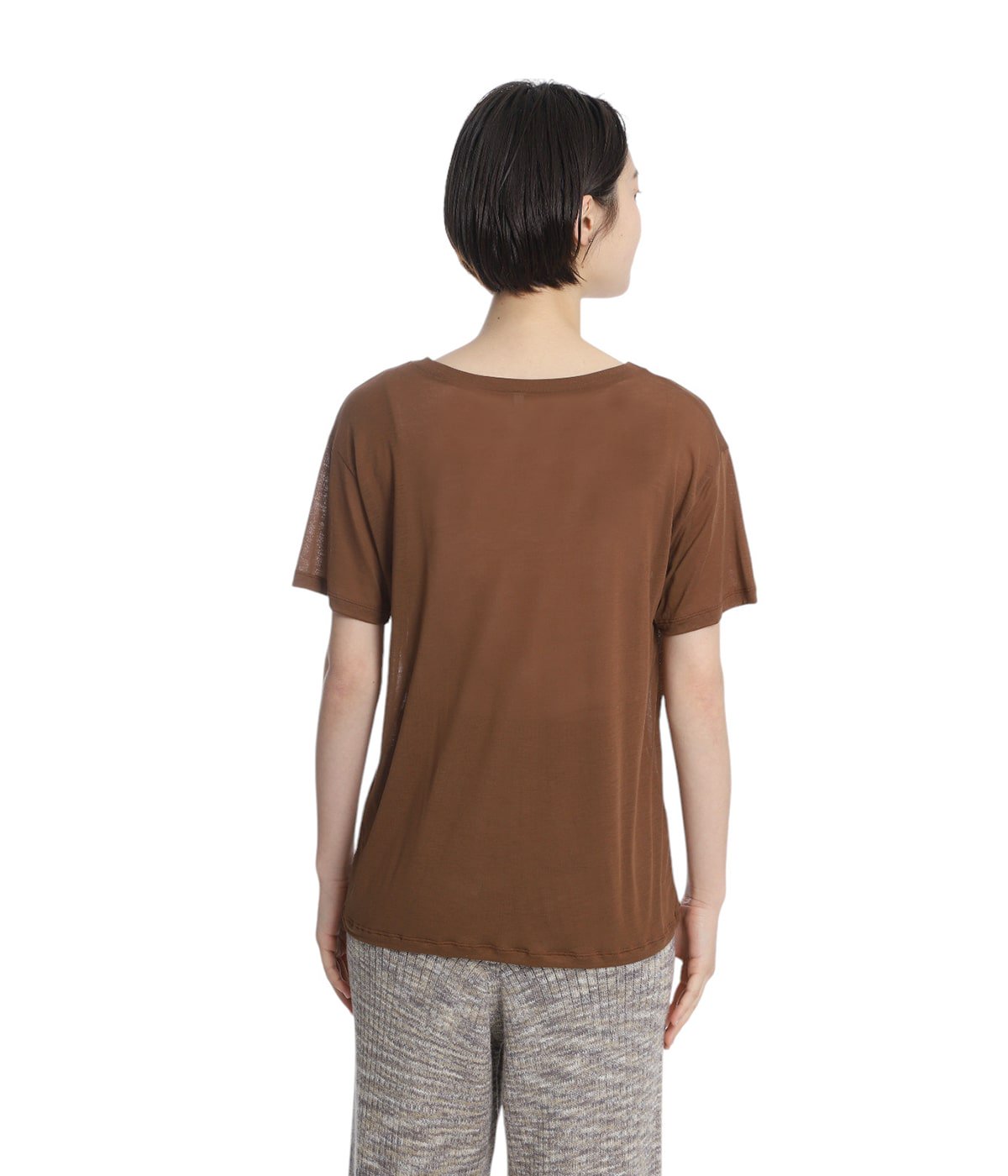 baserange loose Tシャツ ブラウン　XS baserange loose Tシャツ ブラウン XS - メルカリ