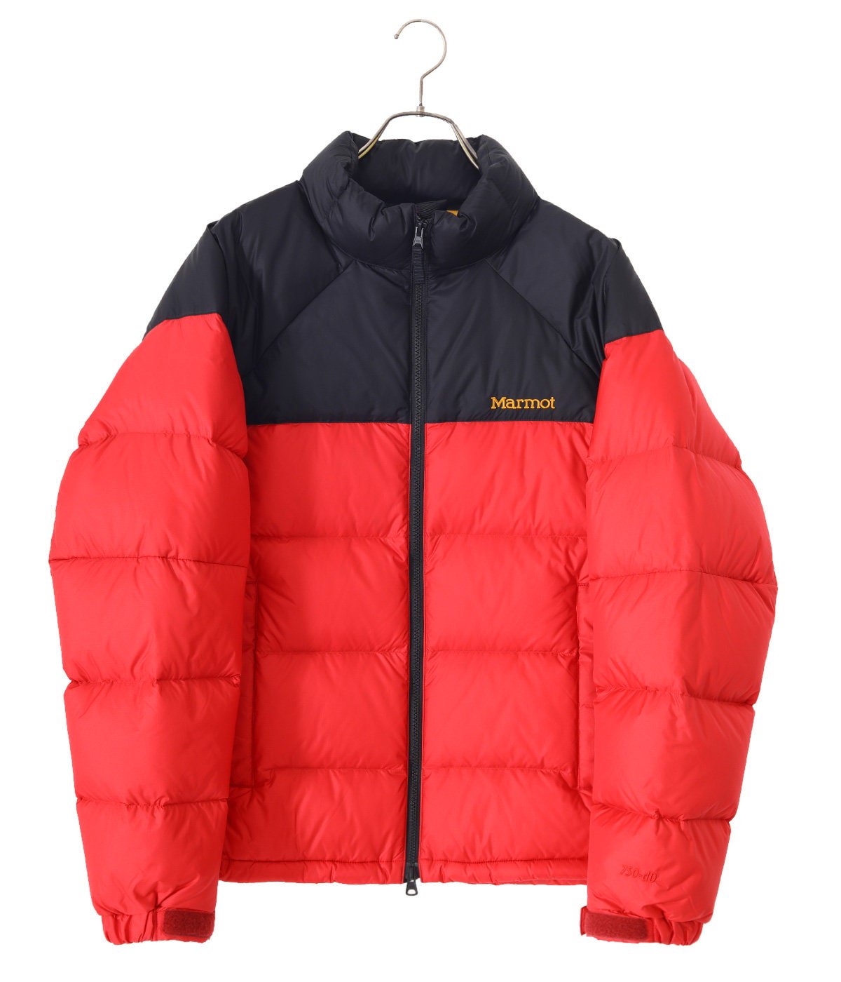 【美品】marmot 中綿　ナイロンジャケット　レッド　Mサイズ