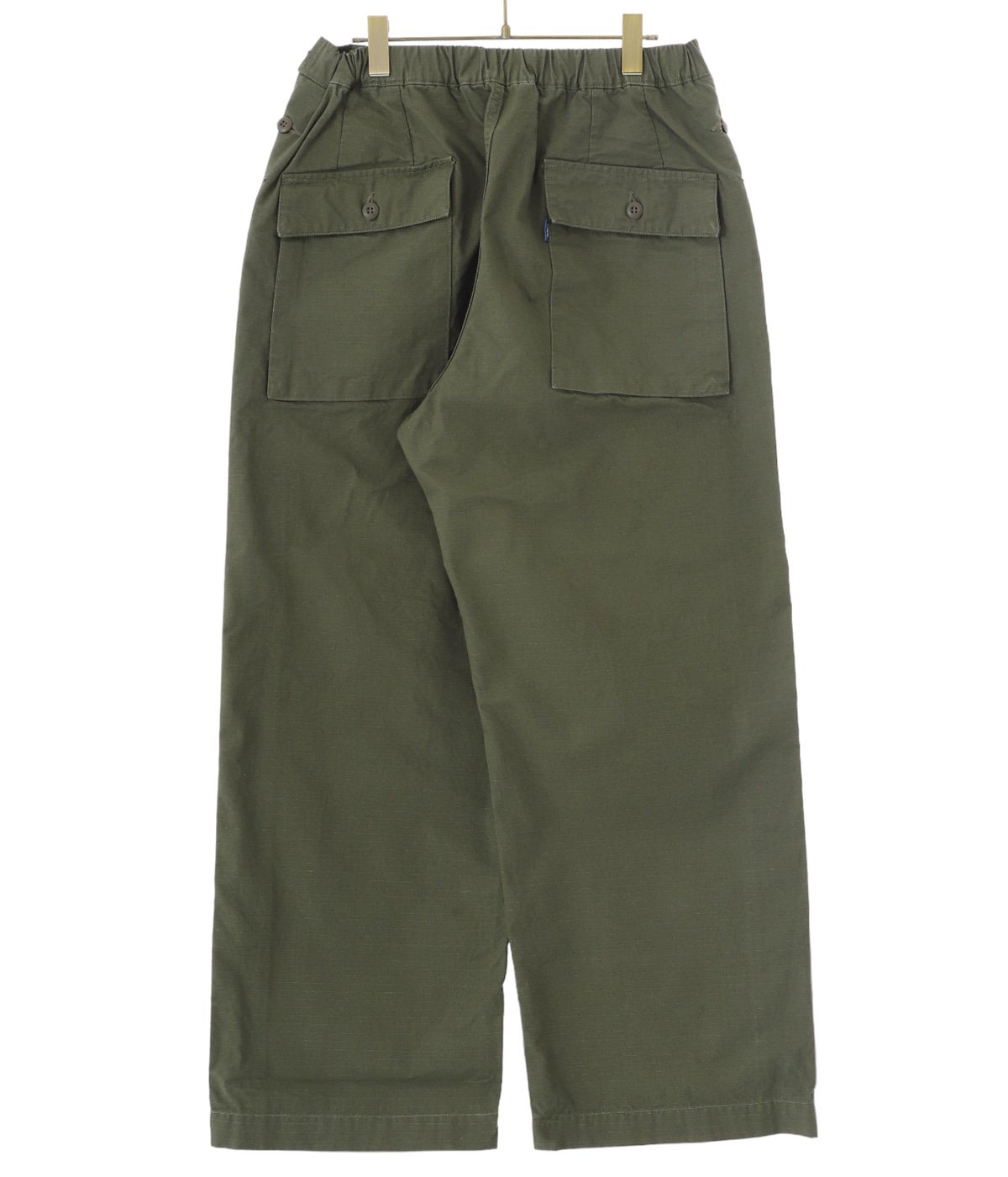 Cotton Ripstop Military Trousers | Tap Warter(タップウォーター