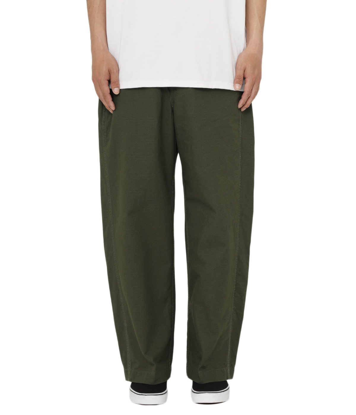 Cotton Ripstop Military Trousers | Tap Warter(タップウォーター