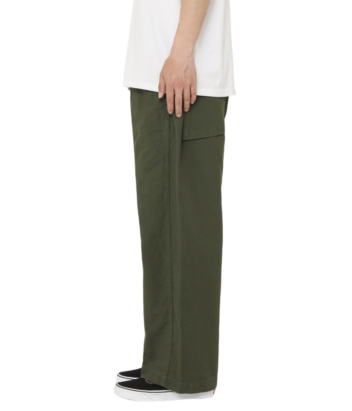 Tap Water タップウォーター23ss Military Trousers - ワークパンツ
