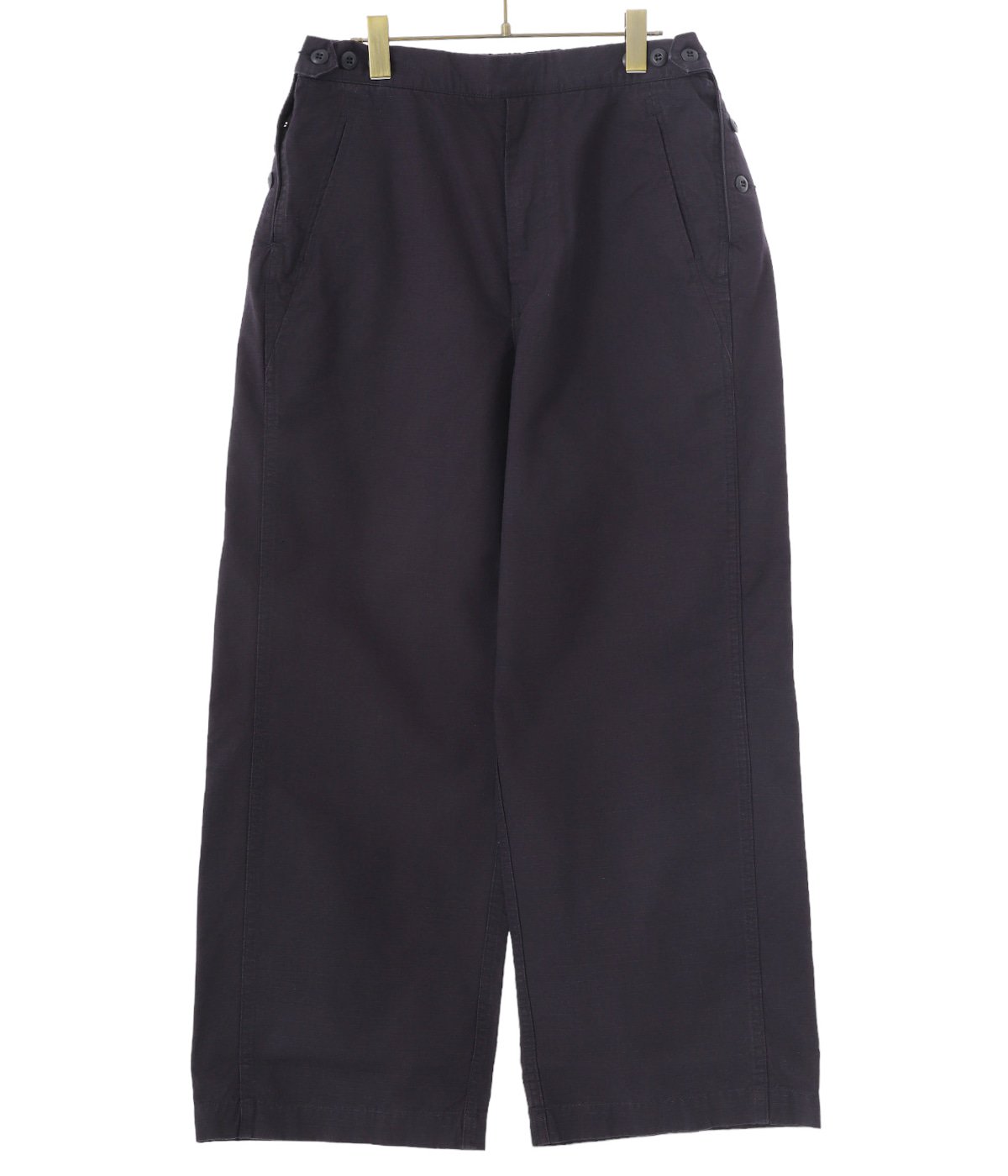 Cotton Ripstop Military Trousers | Tap Warter(タップウォーター