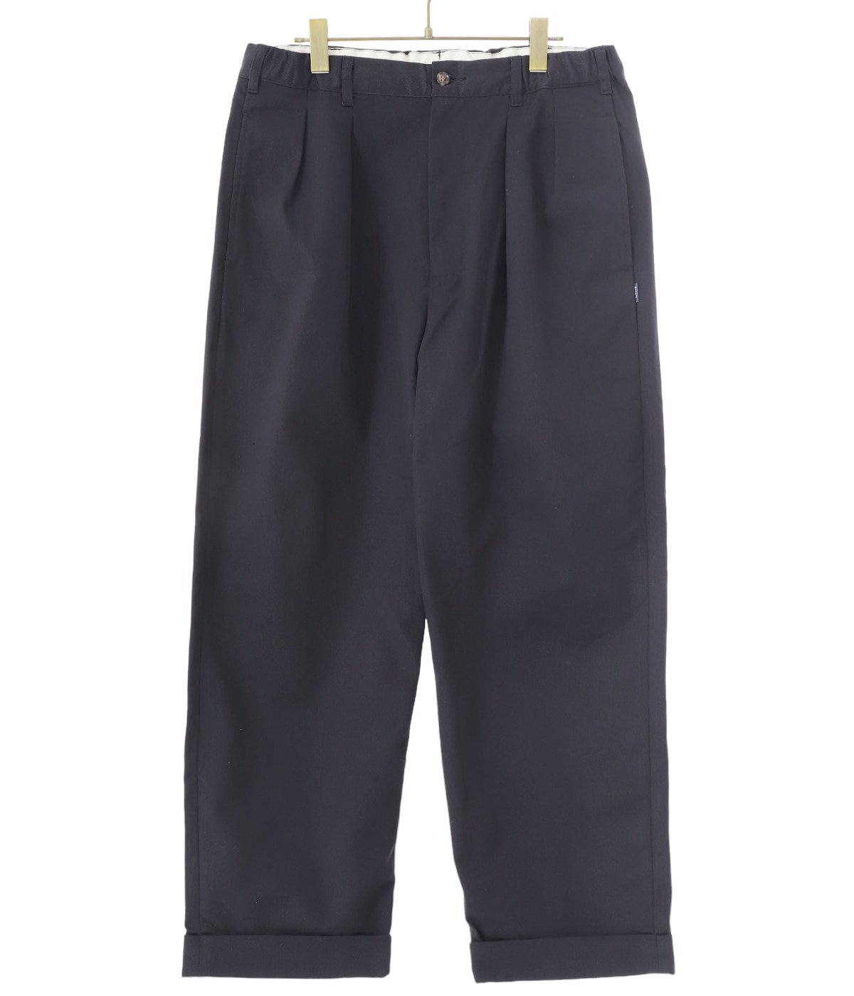 Cotton Chino Tuck Trousers | Tap Warter(タップウォーター) / パンツ