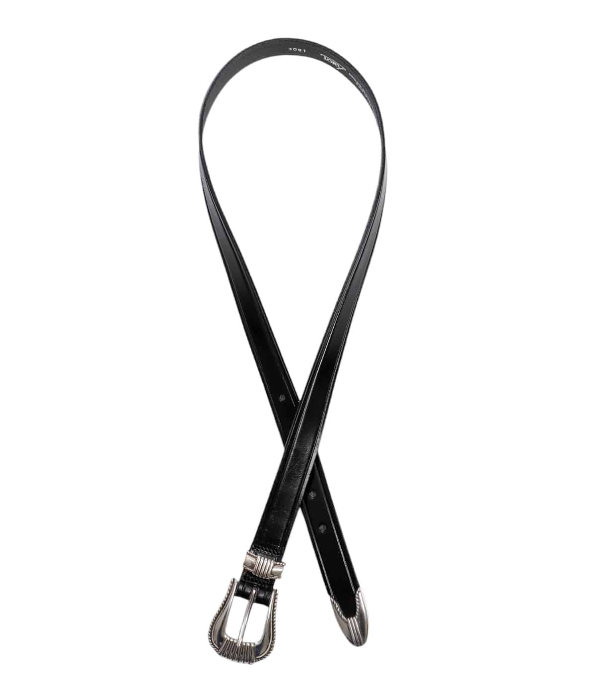 NICKEL 3-PIECE SILVER BUCKL | TORY LEATHER(トリーレザー