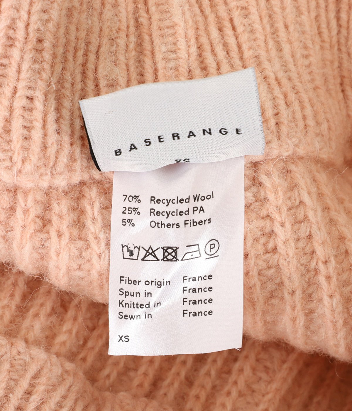 baserange Mea Pullover Pink F - ニット