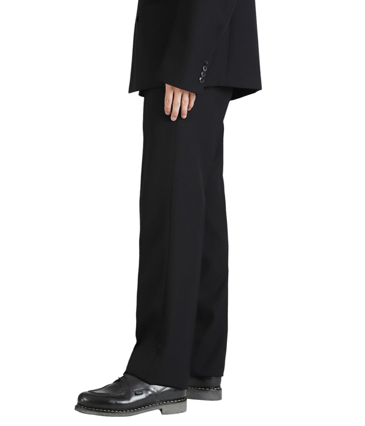 Freddie Wool Black 2p | HEUGN(ユーゲン) / パンツ スラックス Freddie Wool Black 2p | HEUGN(ユーゲン) / パンツ スラックス