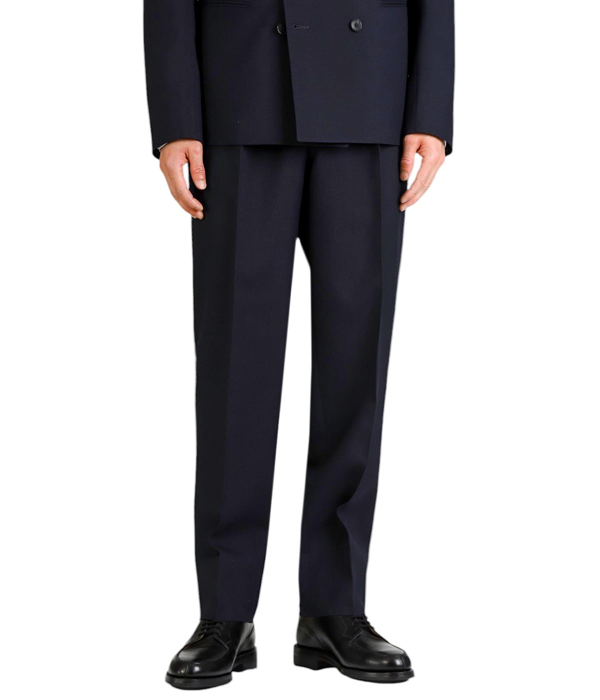 Aaron 2p Tapperd NAVY | HEUGN(ユーゲン) / パンツ スラックス