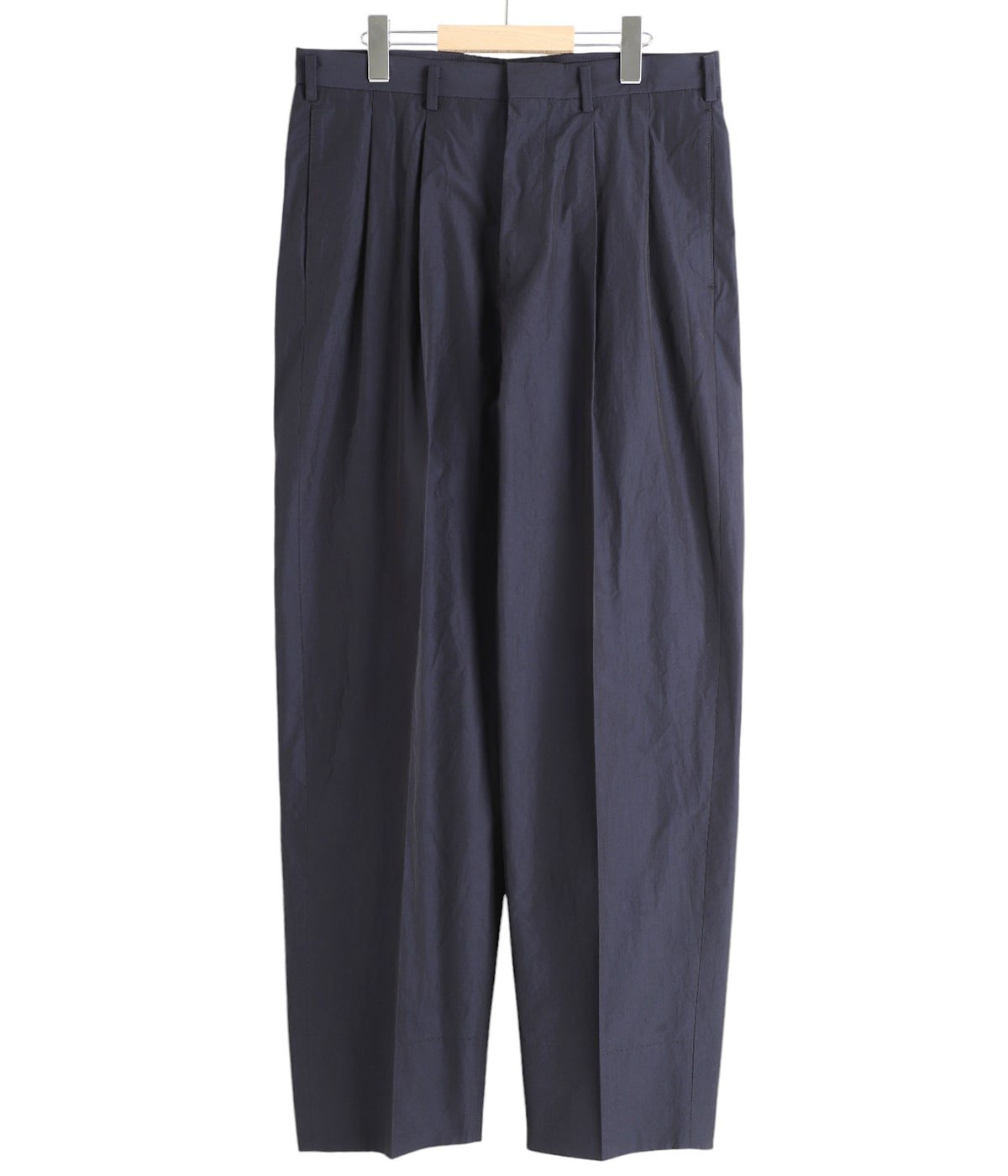 Geoge COTTON POPLIN NAVY | HEUGN(ユーゲン) / パンツ