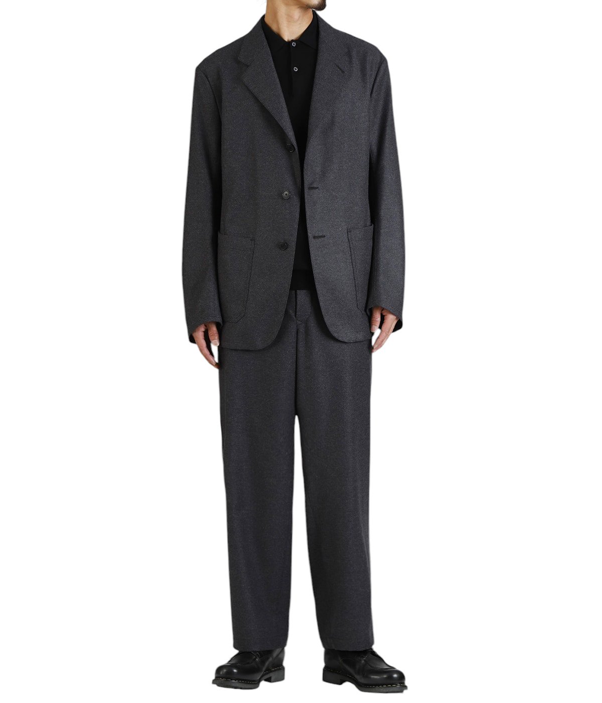 新品　Heugn スラックス　フランネル　グレー Glad Gray Flannel | HEUGN(ユーゲン) / パンツ スラックス ボトムス