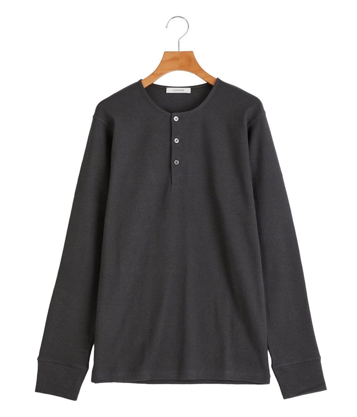 LONG SLEEVE HENLEY | LEMAIRE(ルメール) / トップス カットソー長袖