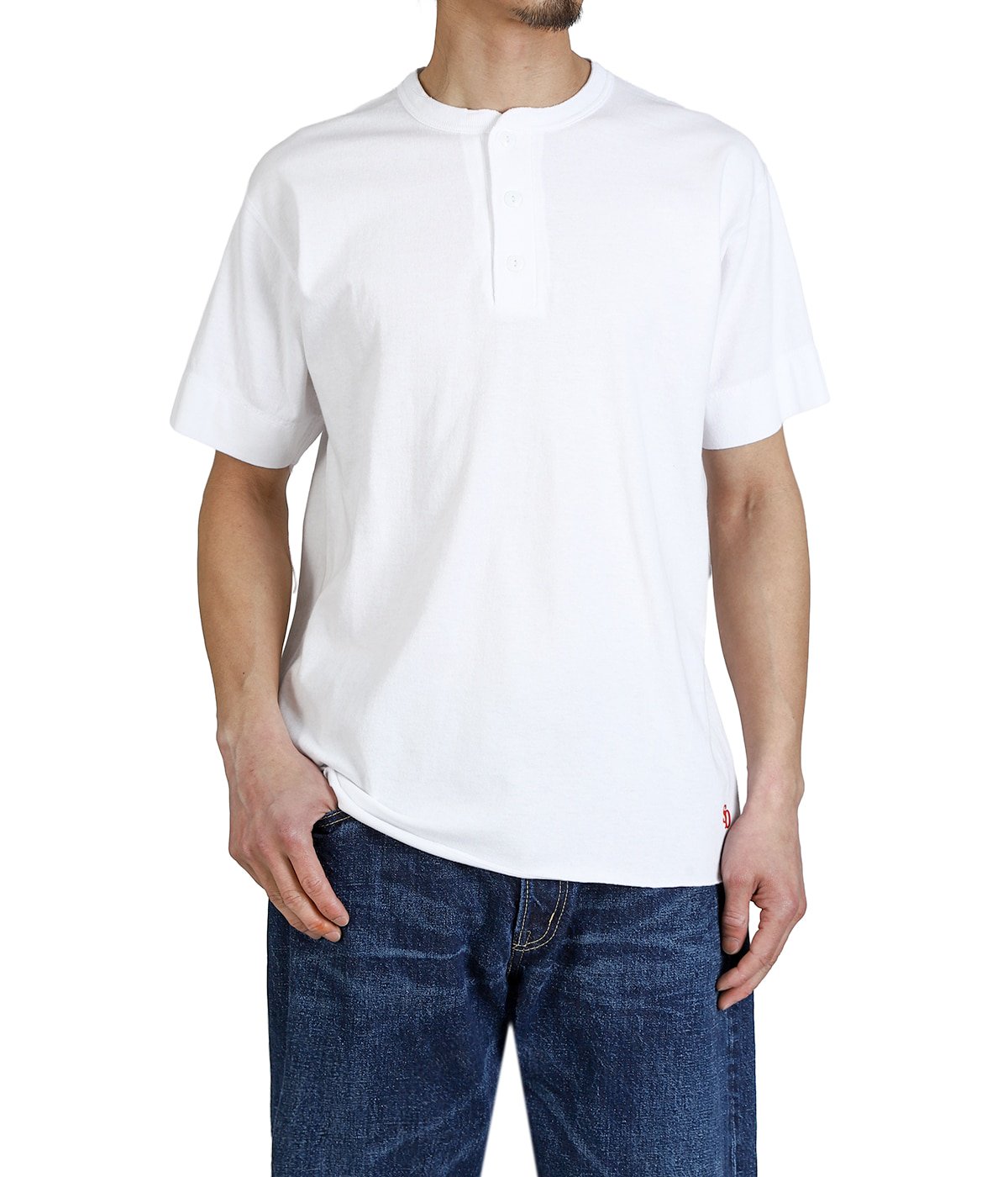 STANDARD CALIFORNIA HealthnitヘンリーネックTシャツ Healthknit / SD Henley T | STANDARD CALIFORNIA(スタンダード