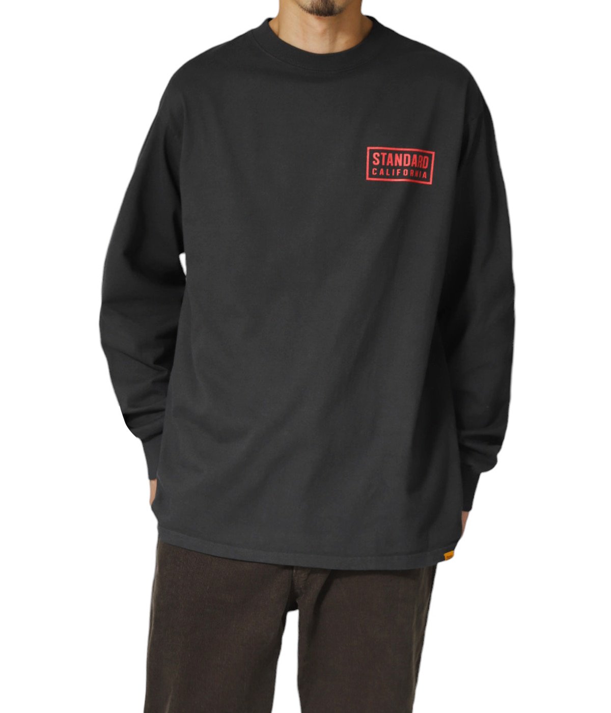 SD Heavyweight Box Logo LS T | STANDARD CALIFORNIA(スタンダードカリフォルニア) / トップス  カットソー長袖 (メンズ)の通販 - ARKnets 公式通販