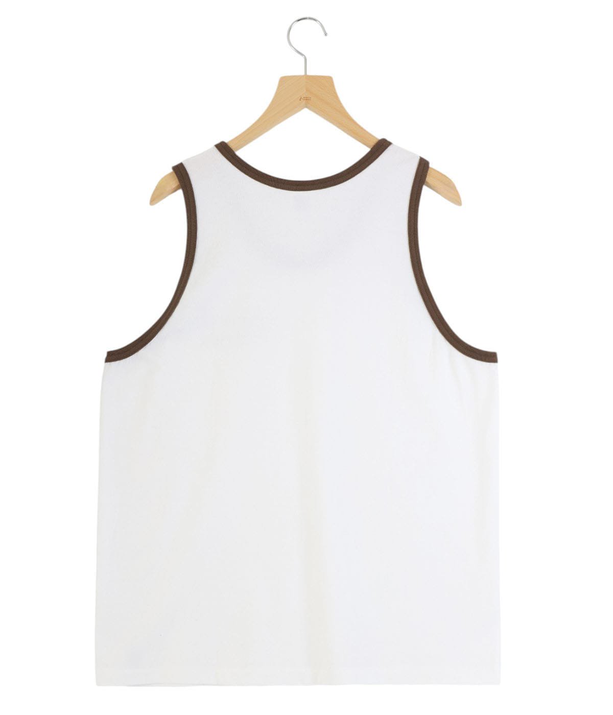 SD US Cotton Script Logo Ringer Tank | STANDARD CALIFORNIA