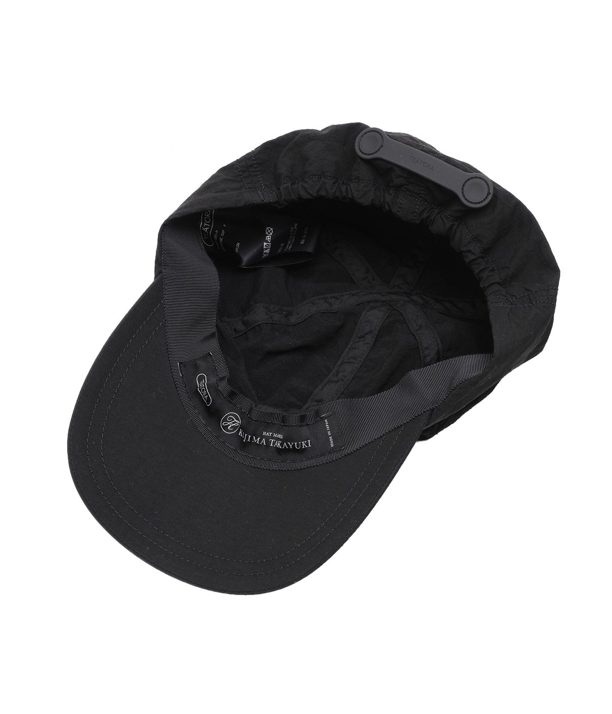 TEATORA CARTRIDGE CAP BLACK テアトラ キャップ | labiela.com