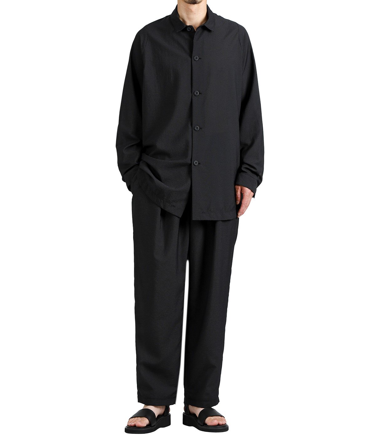 極美品 teatora シャツ & パンツリゾートAQ セットアップ CARTRIDGE SHIRT GG | TEATORA(テアトラ) / トップス 長袖シャツ