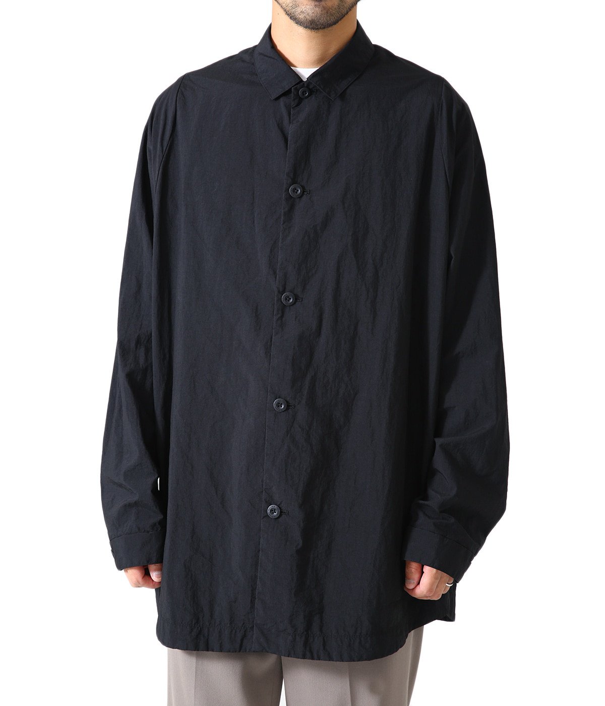 TEATORA CARTRIDGE SHIRT packable ブラック 3 お買い得モデル シャツ