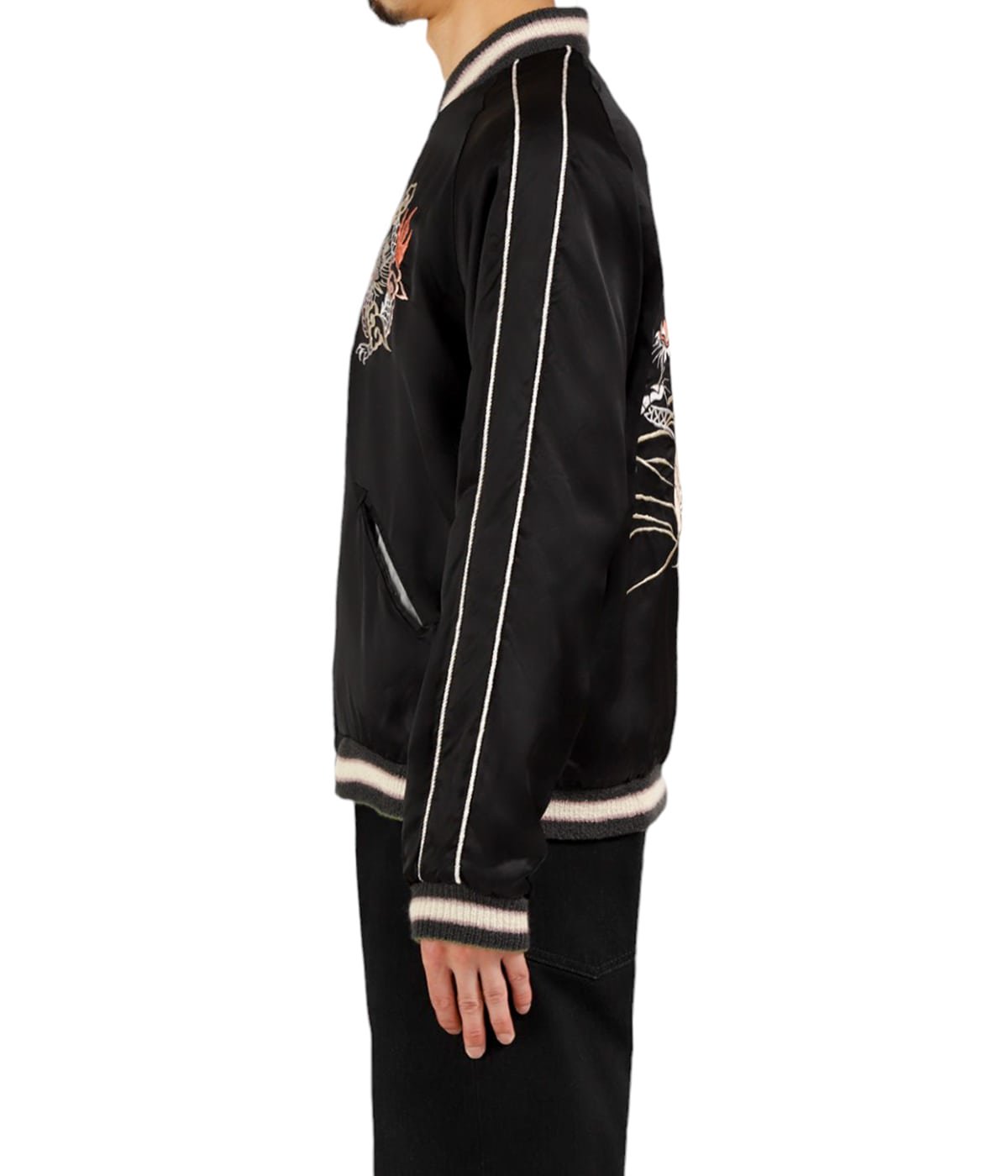 SOUVENIR JACKET “KOSHO & CO” SPECIAL “SILVER DRAGON” x