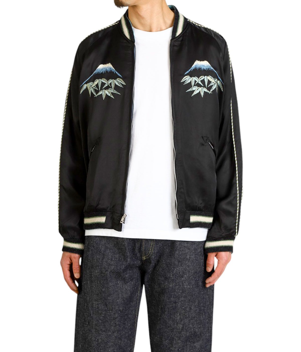 SOUVENIR JACKET “KOSHO & CO” SPECIAL “WHITE SNAKE”×“JAPAN MAP