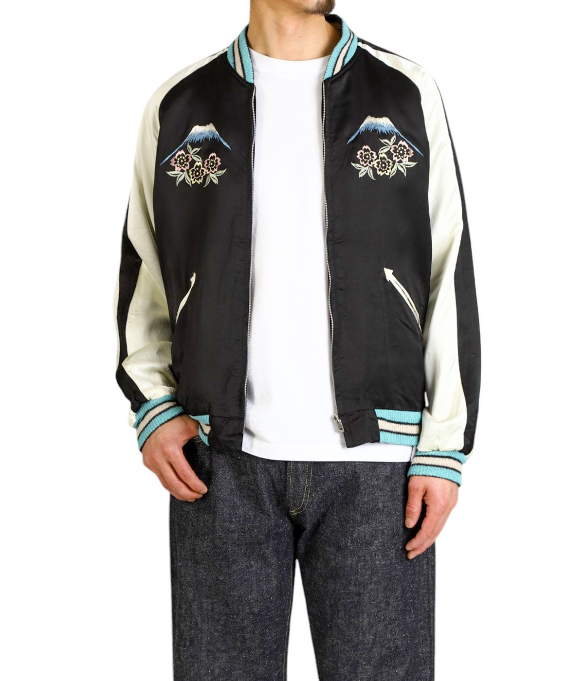 SOUVENIR JACKET “KOSHO & CO” SPECIAL “WHITE SNAKE”×“JAPAN MAP