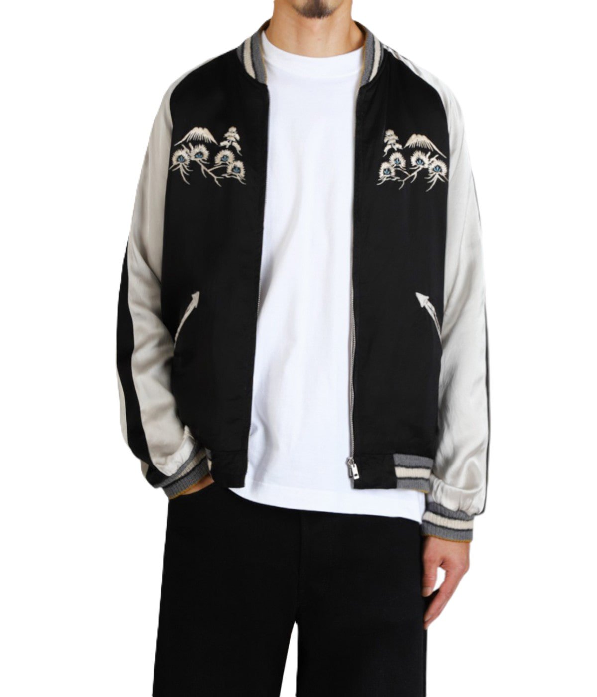hoshihime souvenir jacket ベロア　黒　ブラック　龍 hoshihime souvenir jacket ベロア 黒 ブラック 龍 - メルカリ