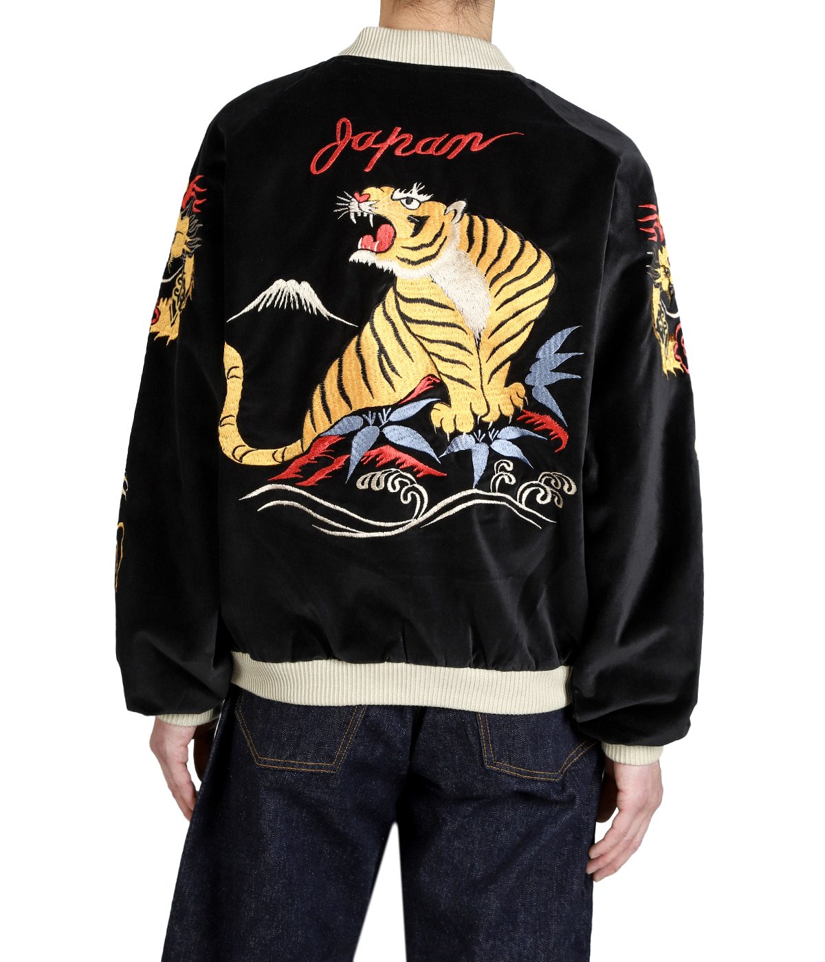 テーラー東洋 スカジャン JAPAN 虎 × Honolulu サイズXL 港商 】 TAILOR TOYO(テーラー東洋） SPECIAL EDITION SUKA [ TIGER