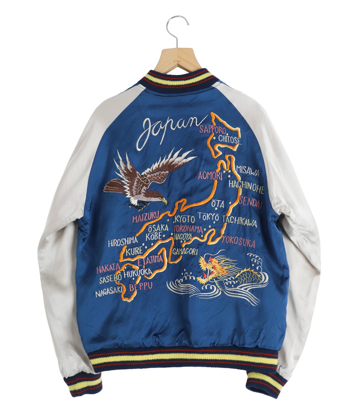SOUVENIR JACKET “KOSHO & CO“SPECIAL “EAGLE & DRAGON“×“JAPAN MAP