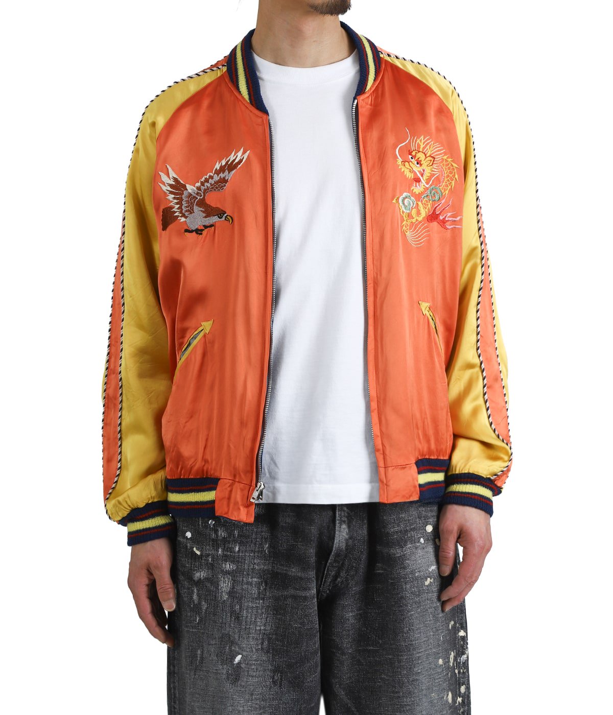 SOUVENIR JACKET “KOSHO & CO“SPECIAL “EAGLE & DRAGON“דJAPAN MAP SOUVENIR JACKET “KOSHO & CO“SPECIAL “EAGLE & DRAGON“דJAPAN MAP