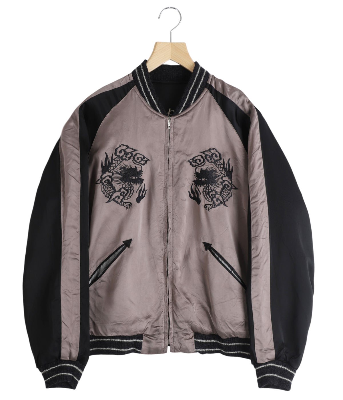 SOUVENIR JACKET “KOSHO & CO“SPECIAL “WHITE TIGER“×“JAPAN MAP