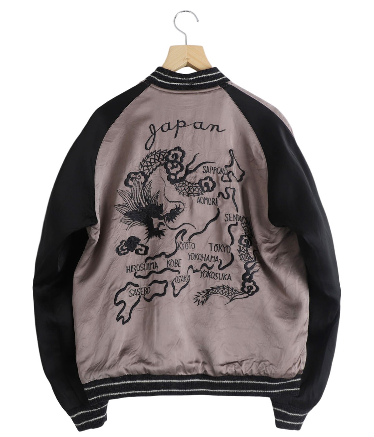 SOUVENIR JACKET “KOSHO & CO“SPECIAL “WHITE TIGER“×“JAPAN MAP