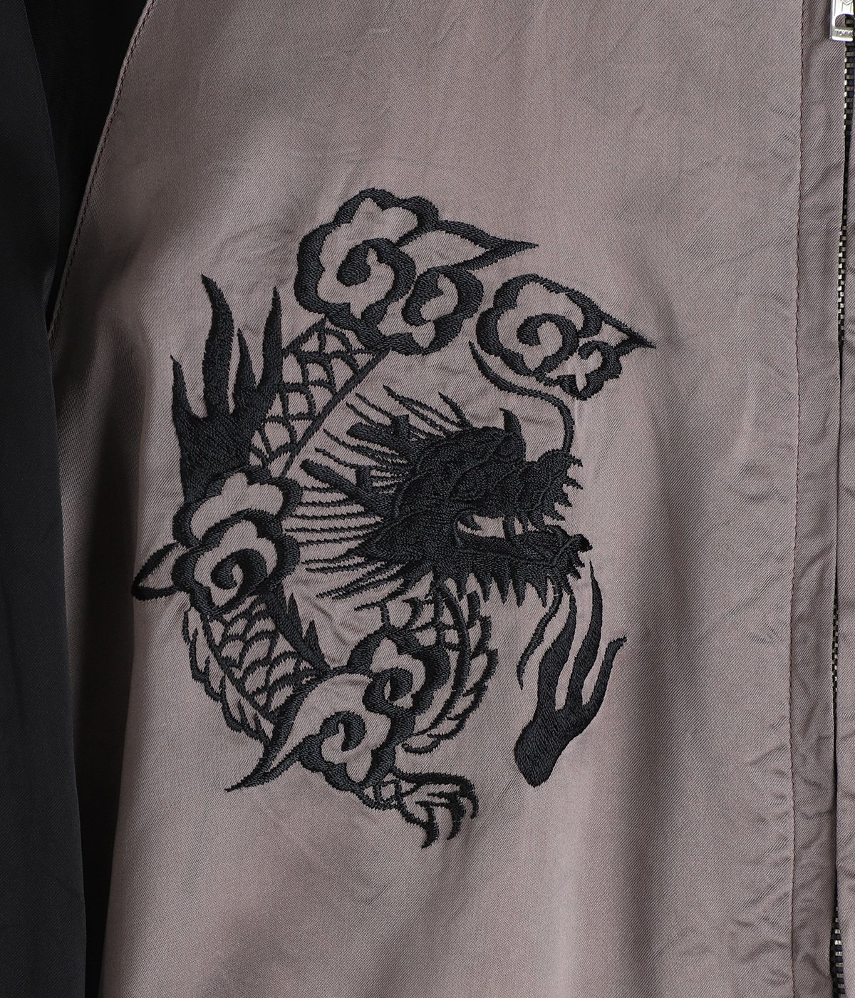 SOUVENIR JACKET “KOSHO & CO“SPECIAL “WHITE TIGER“×“JAPAN MAP