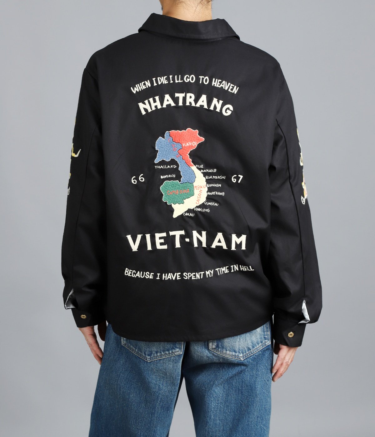 COTTON VIET-NAM JACKET “VIET-NAM MAP“ | TAILOR TOYO(テーラー