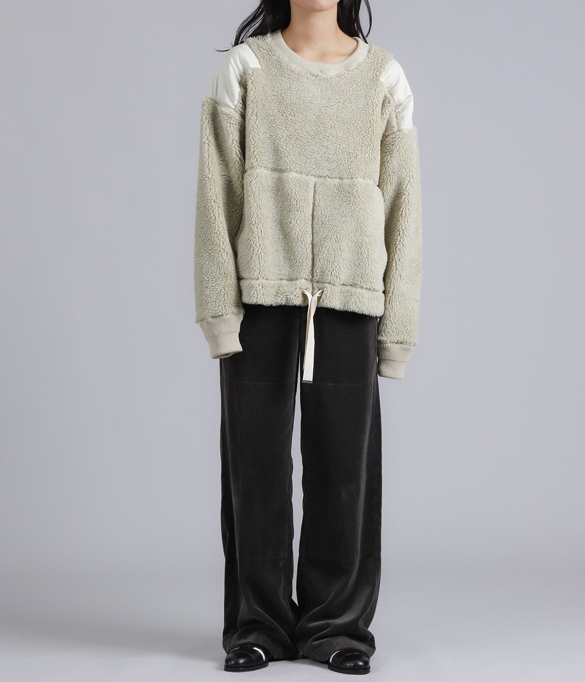 model（162cm） 着用サイズ：0
