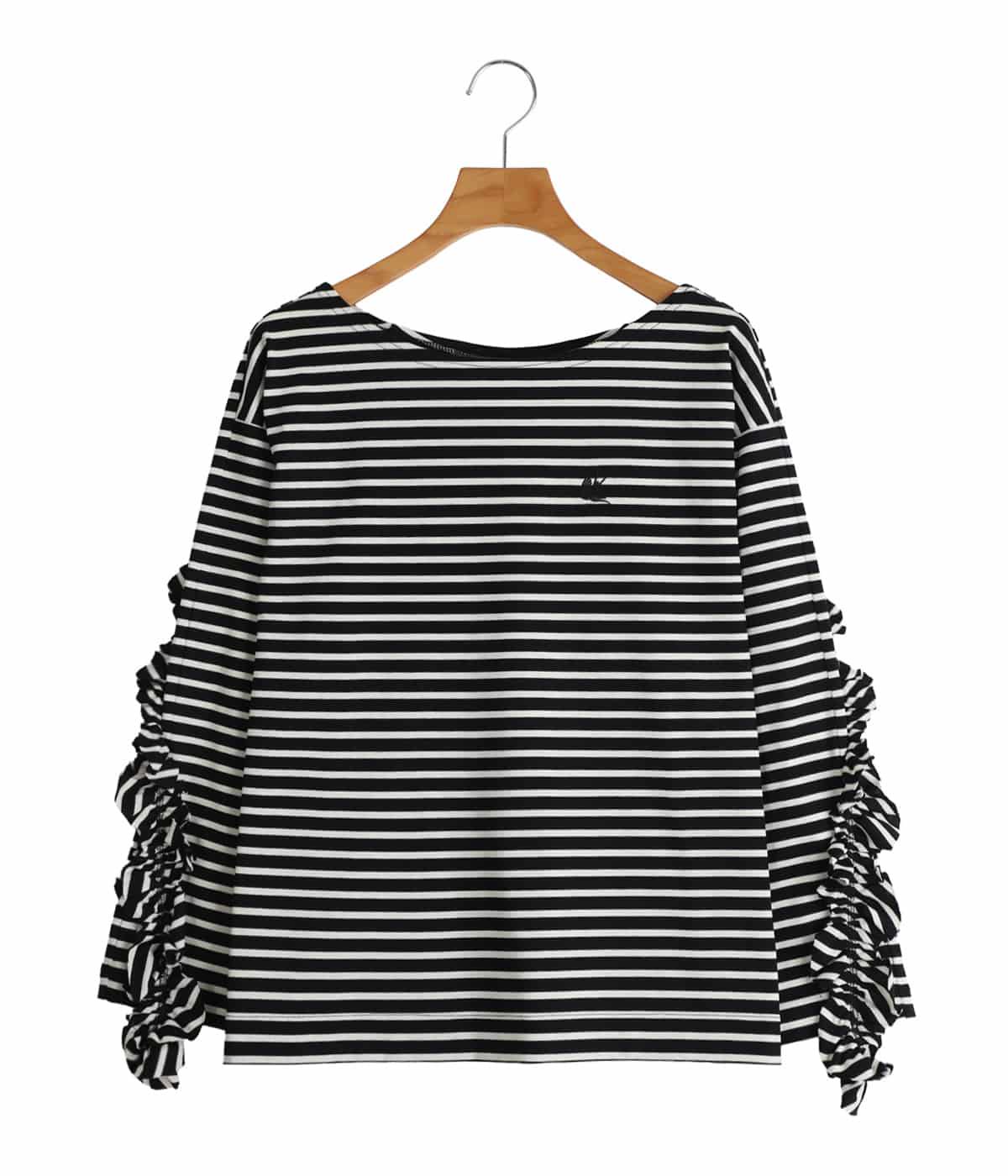 レディース】Frill Basque Shirt - Stripe | RhodolirioN(ロドリリオン 