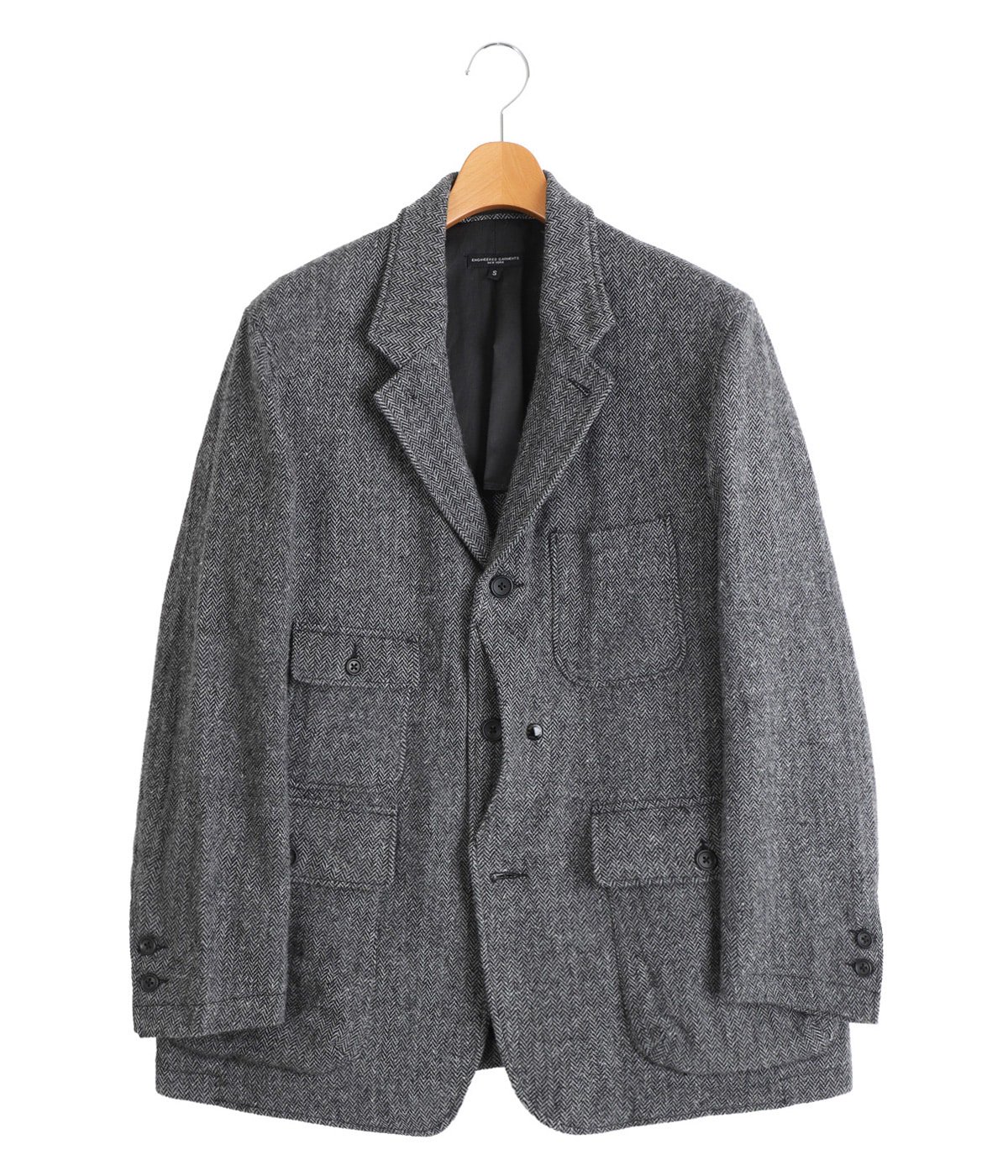 Upland Jacket Poly Wool Herringbone | ENGINEERED GARMENTS